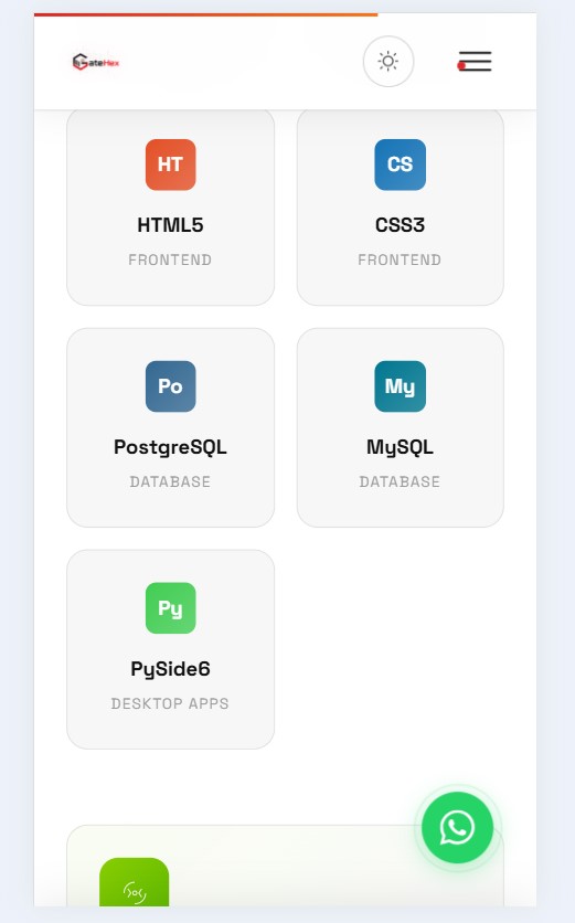 GateHex — site de prezentare cu admin propriu, calculator de preț și platformă de email marketing