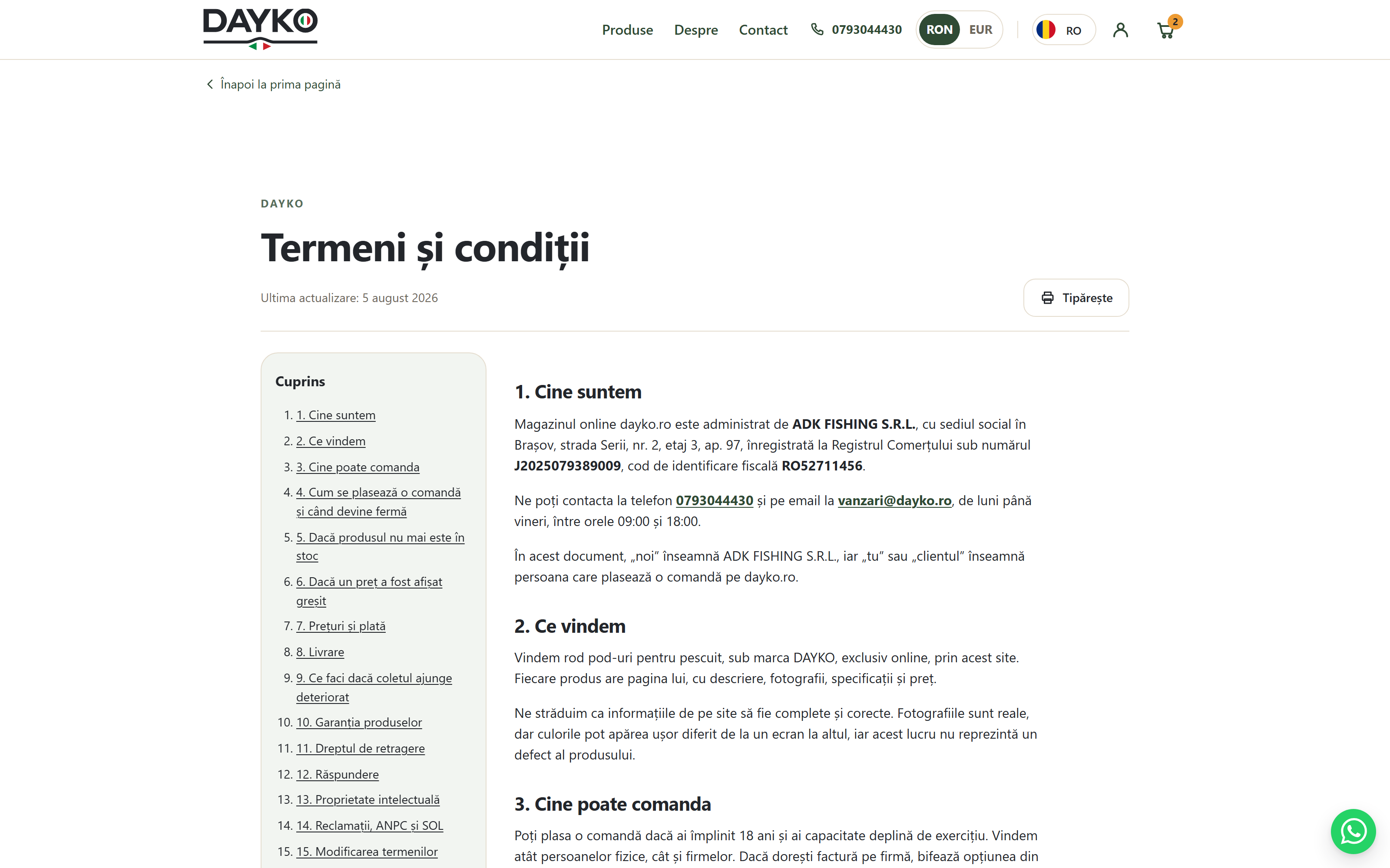 DAYKO - eshop rod pod-uri