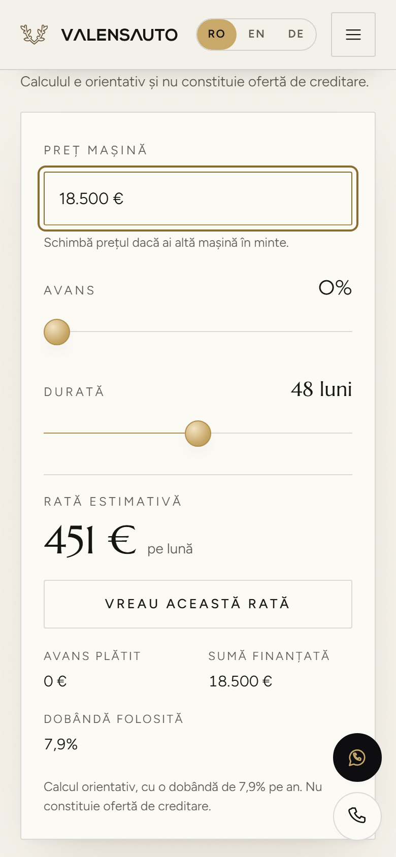 Valens Auto — Platformă de prezentare și stoc auto