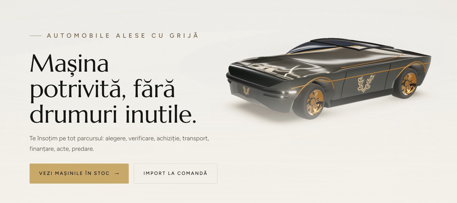 Valens Auto — Platformă de prezentare și stoc auto