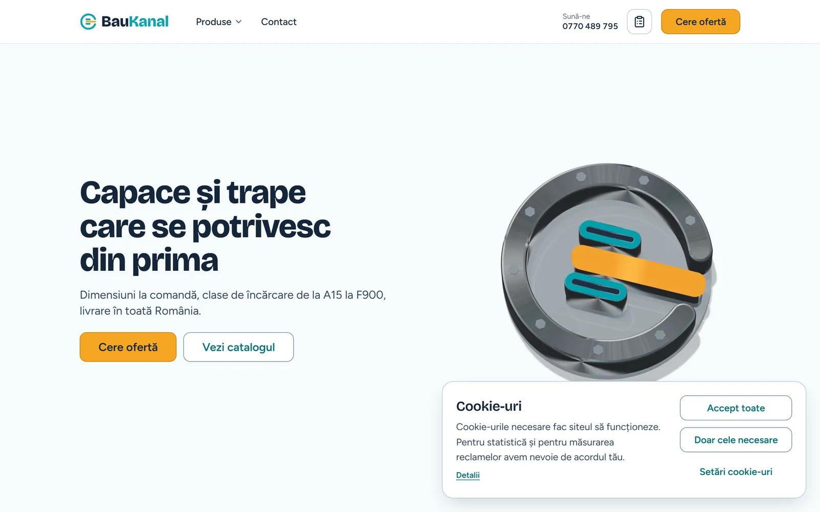 BauKanal – catalog B2B și cereri de ofertă