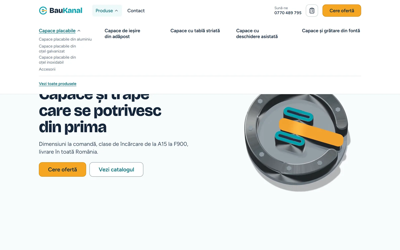 BauKanal – catalog B2B și cereri de ofertă