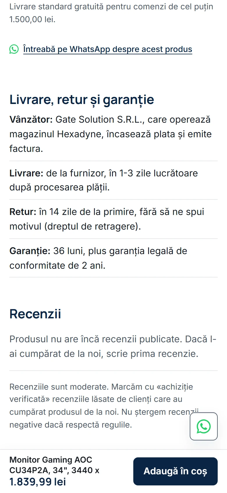 Hexadyne — magazin online IT