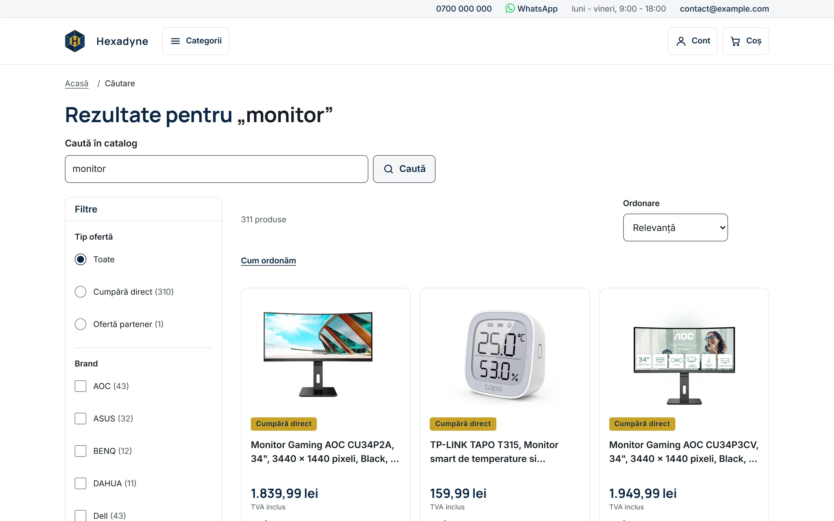 Hexadyne — magazin online IT