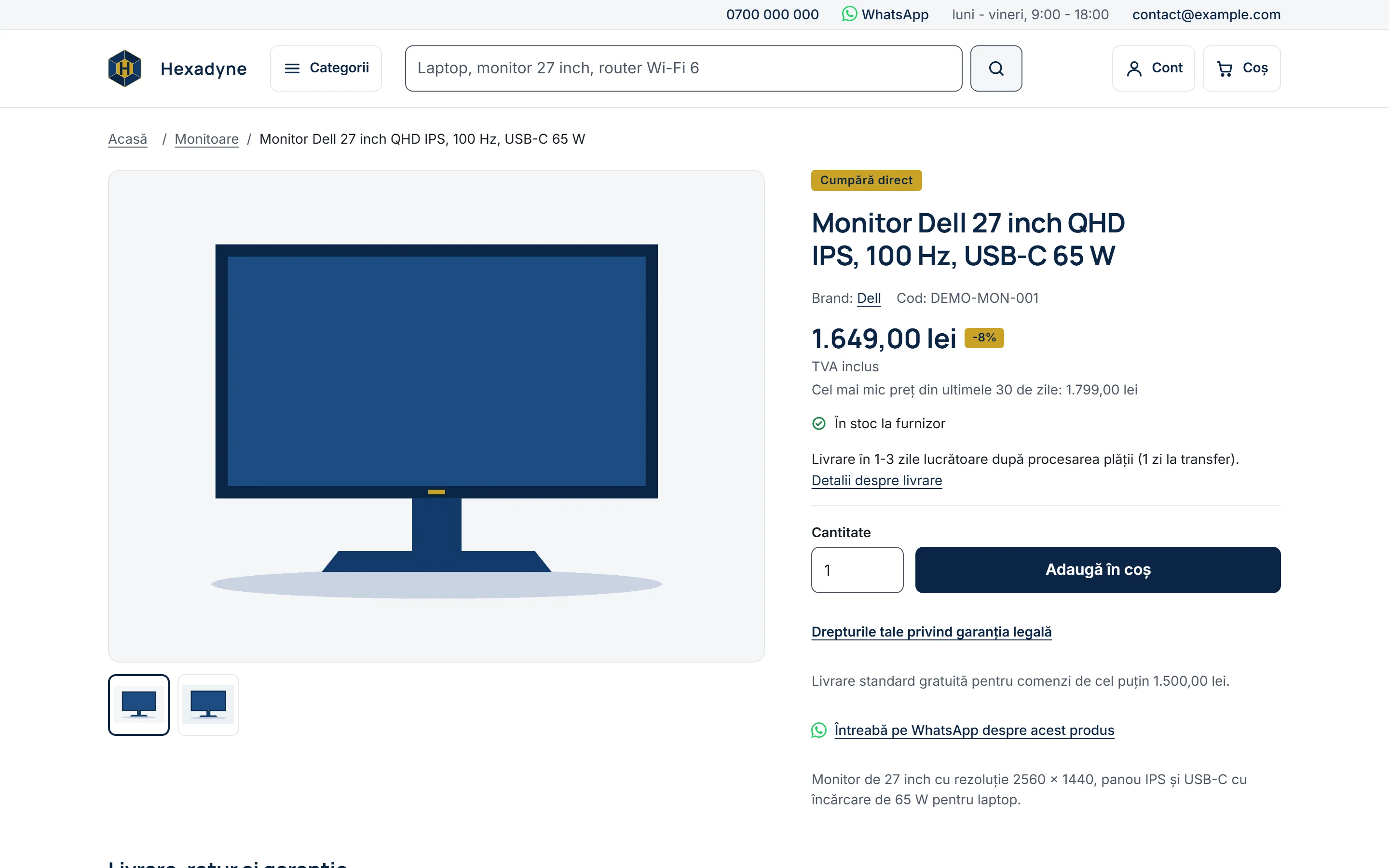 Hexadyne — magazin online IT