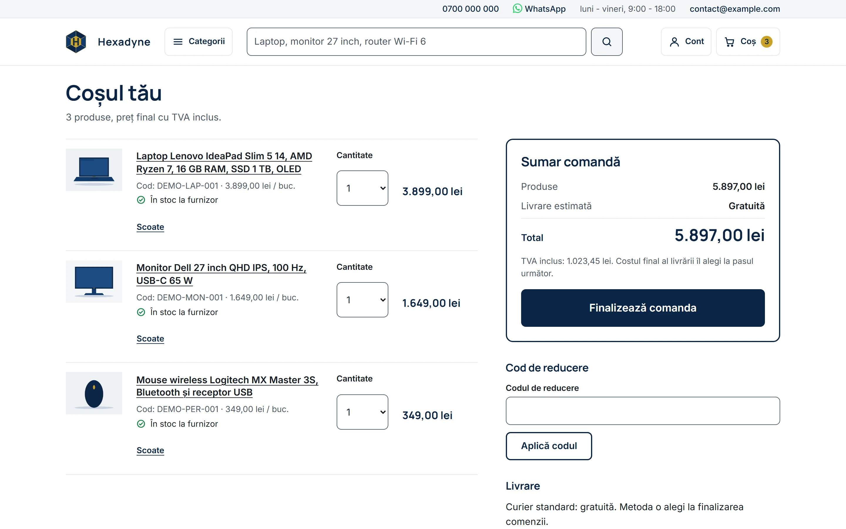 Hexadyne — magazin online IT