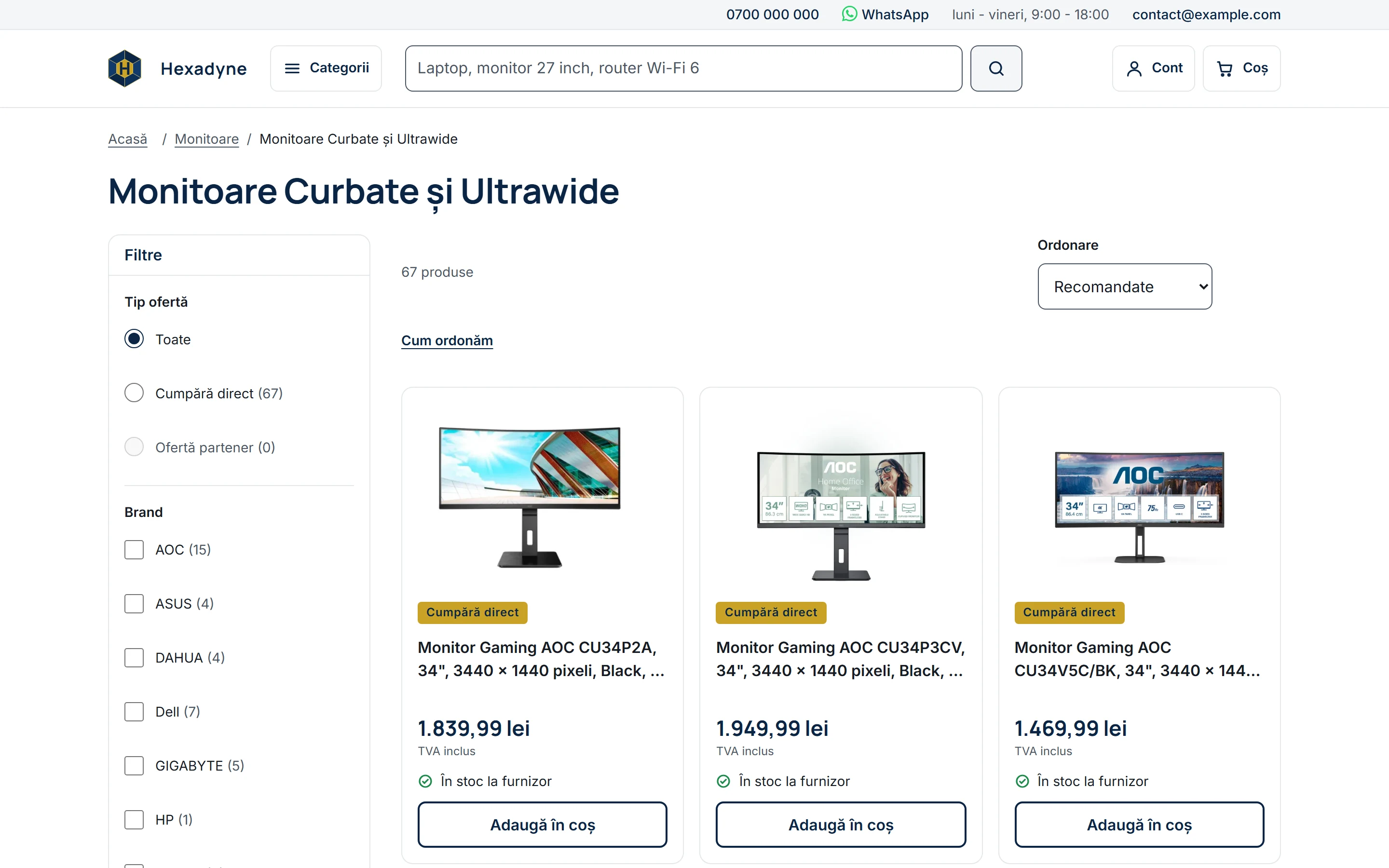 Hexadyne — magazin online IT